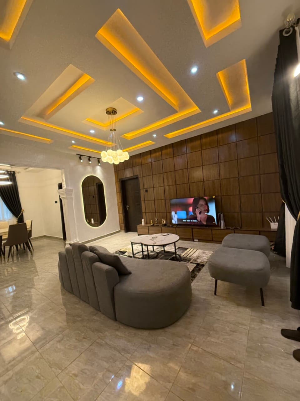 Living Room in Victoria Island